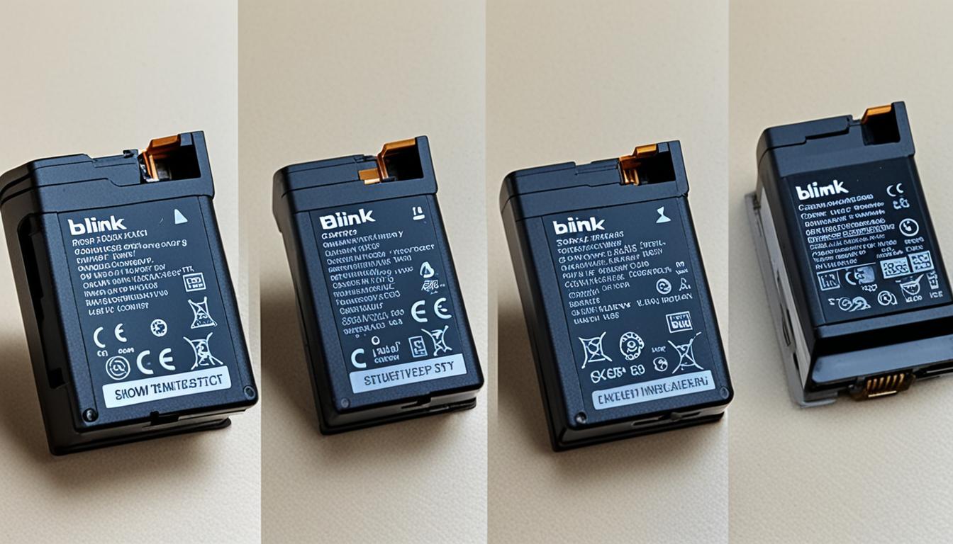 how to change battery in blink camera