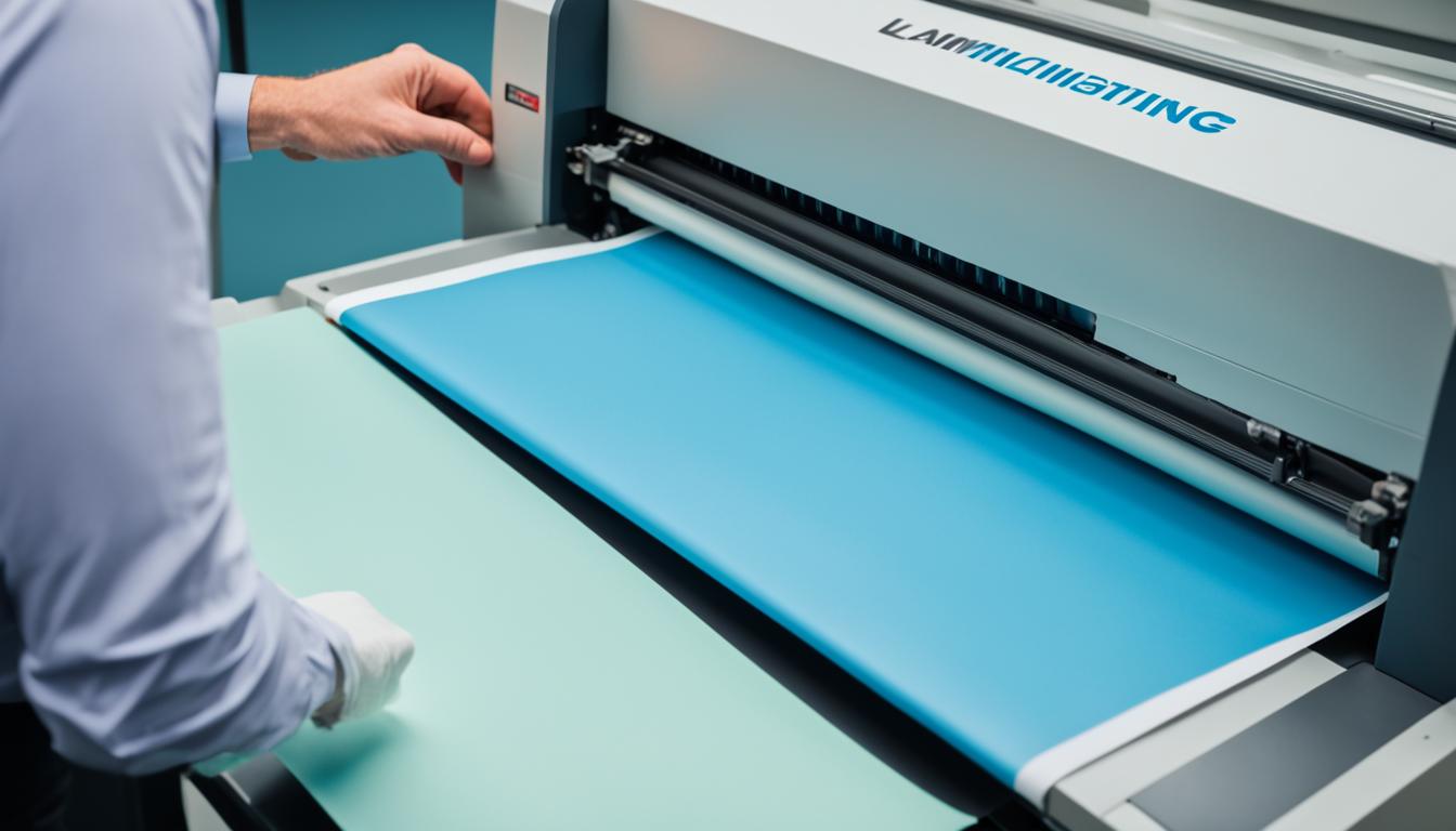 how to use a laminating machine